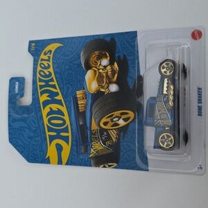 Mattel Hot Wheels Bone Shaker - Blue and Gold
